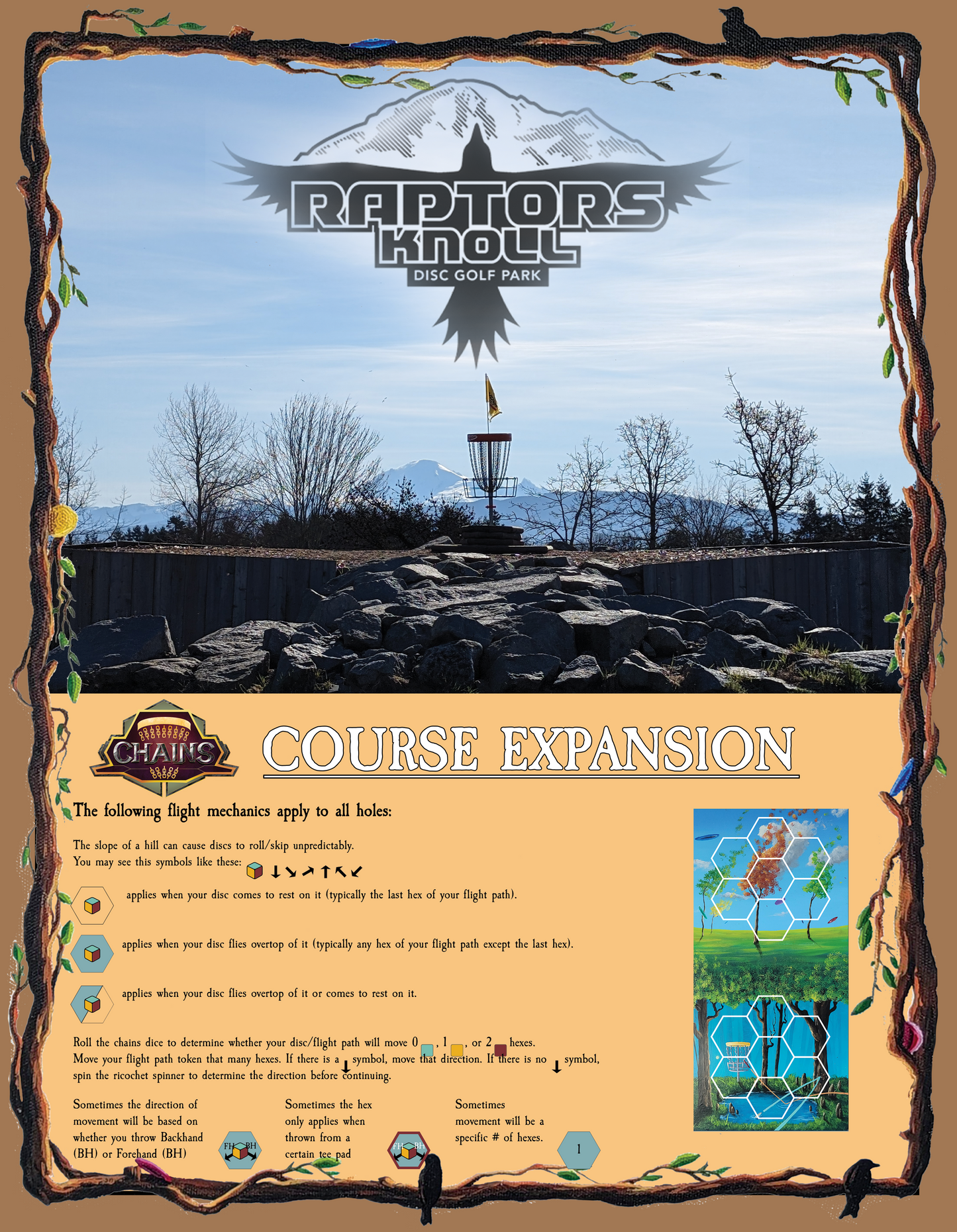 18 Hole Course Expansion - Raptor's Knoll
